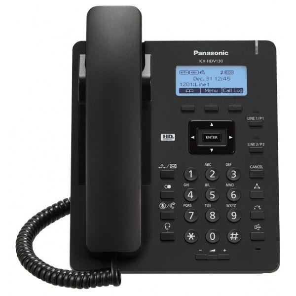 Дротовий IP-телефон Panasonic KX-HDV130RUB