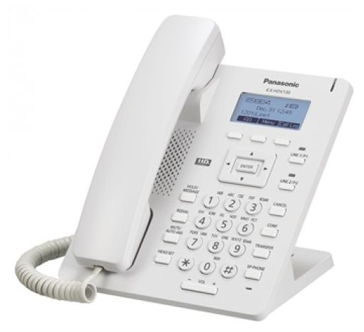 Дротовий IP-телефон Panasonic KX-HDV130RU White