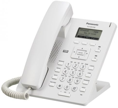 Дротовий IP-телефон Panasonic KX-HDV100RU White
