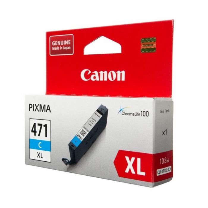 Картридж Canon CLI-471C XL PIXMA MG5740/MG6840 Cyan