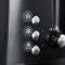 Тостер Russell Hobbs Textures 850Вт, пластик, чорний