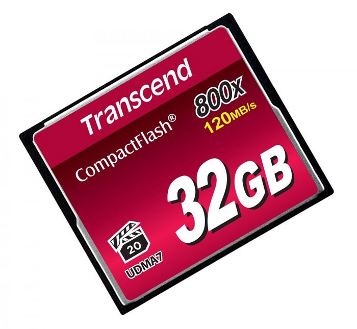Карта пам'яті Transcend CompactFlash  32GB 800X