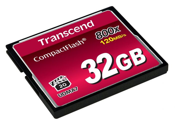 Карта пам'яті Transcend CompactFlash  32GB 800X