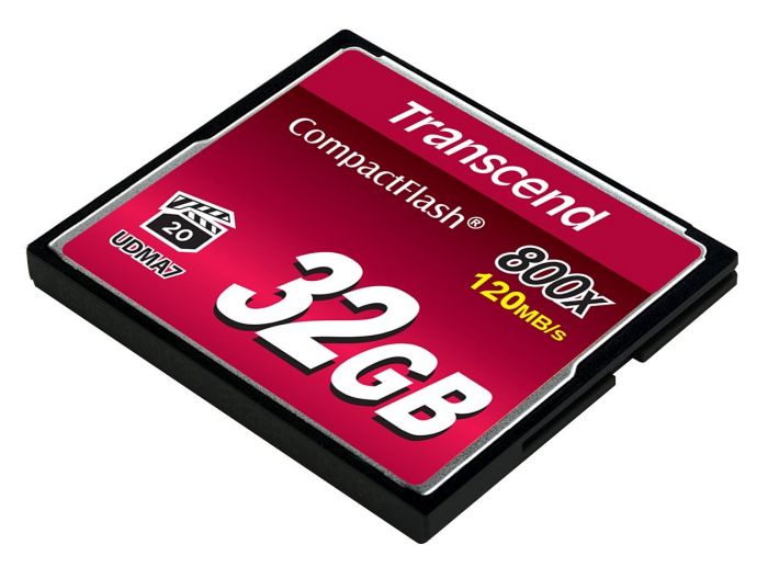Карта пам'яті Transcend CompactFlash  32GB 800X