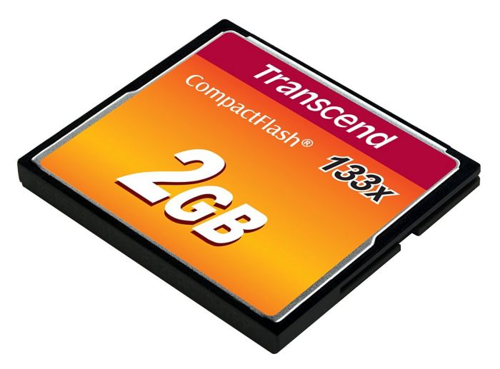 Карта пам'яті Transcend CompactFlash   2GB 133X