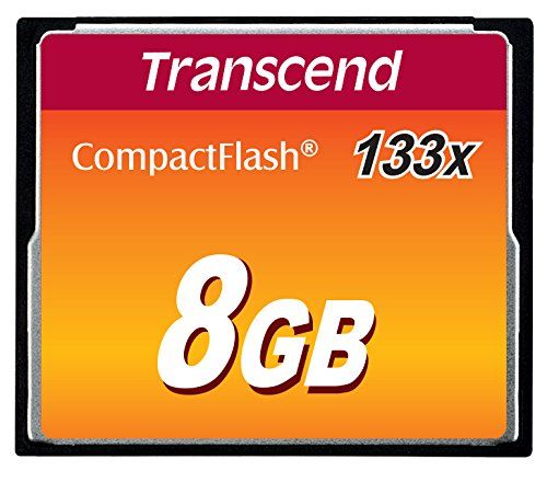 Карта пам'яті Transcend CompactFlash   8GB 133X