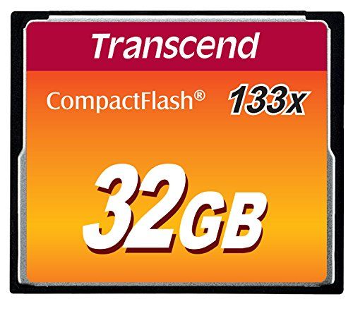 Карта пам'яті Transcend CompactFlash  32GB 133X