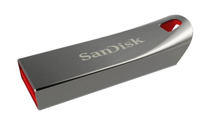 Накопичувач SanDisk   64GB USB Cruzer Force Metal Silver
