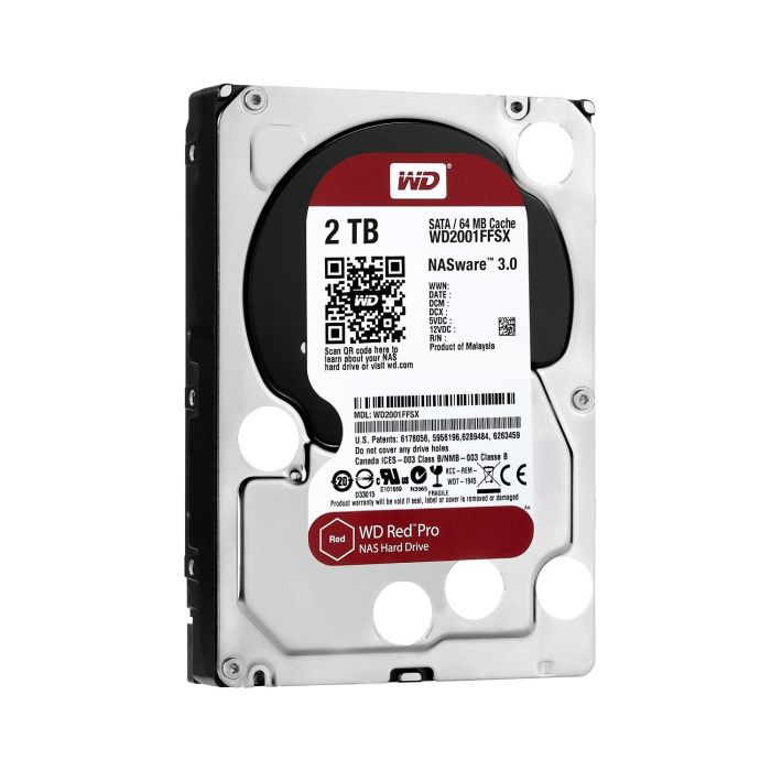 Жорсткий диск WD  2TB 3.5" 7200 64MB SATA Red Pro NAS