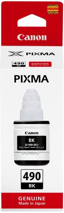 Чорнило Canon GI-490 PIXMA G1400/G2400/G3400 Black 135ml
