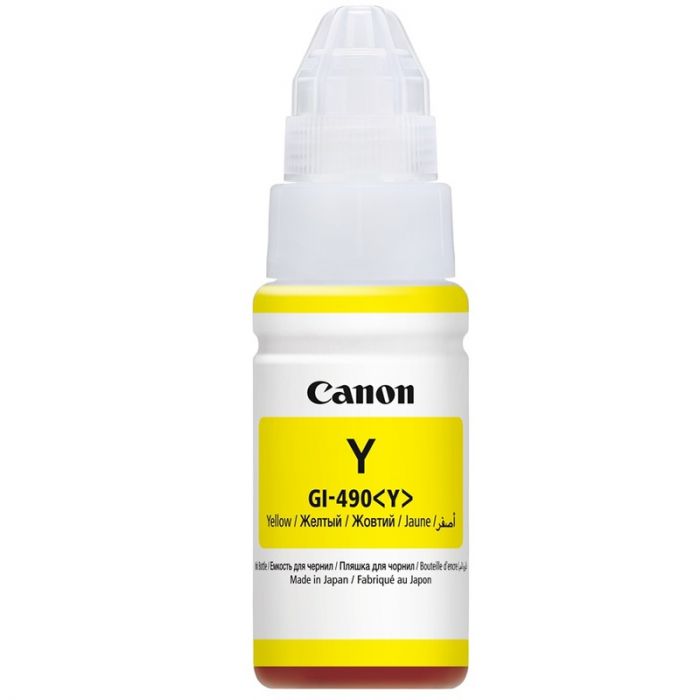 Чорнило Canon GI-490 PIXMA G1400/G2400/G3400 Yellow 70ml