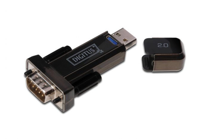 Адаптер Digitus USB to RS232, black