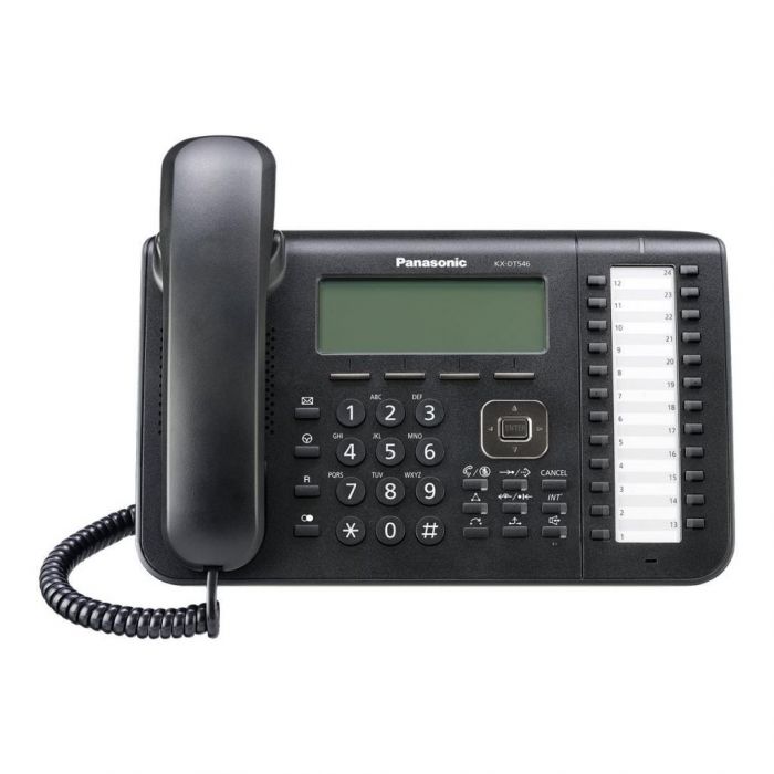 Системний телефон Panasonic KX-DT546RU White (цифровий) для АТС Panasonic