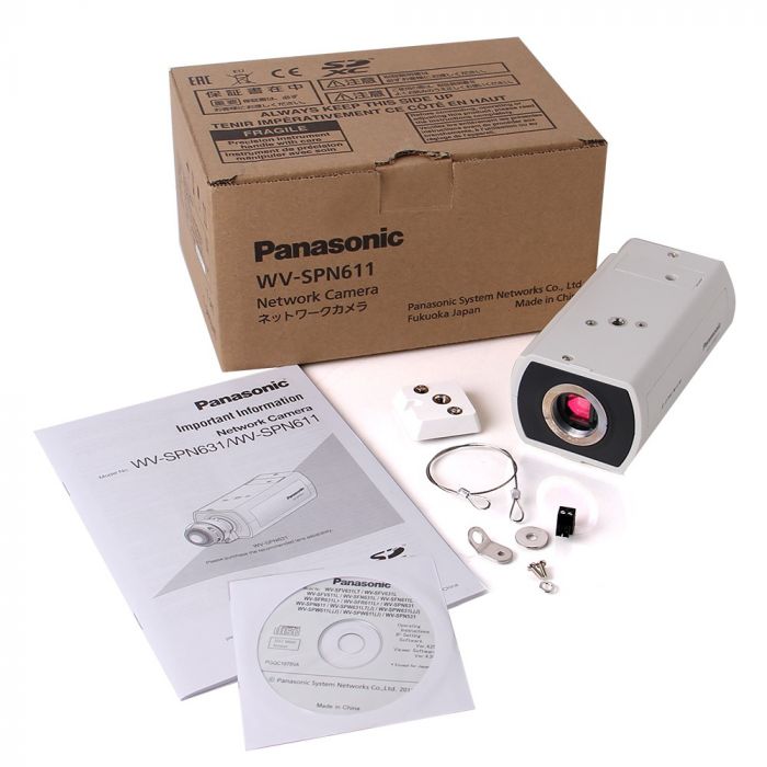 IP-Камера Panasonic BOX 1280x960 60fps SD PoE