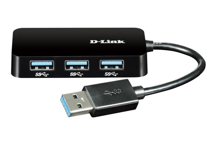 USB-Концентратор D-Link DUB-1341 4xUSB3.0, USB3.0