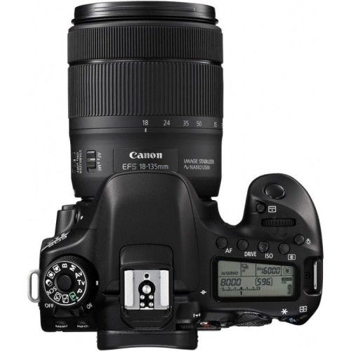 Цифр. фотокамера дзеркальна Canon EOS 80D + об'єктив 18-135 IS nano USM