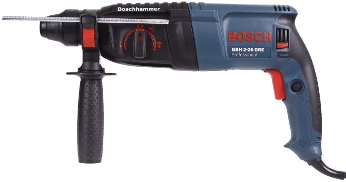 Перфоратор Bosch GBH 2-26 DRE, 800Вт, 2.7 Дж, 2.8 кг, L-кейс