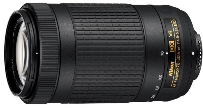 Об'єктив Nikon 70-300mm f/4.5-6.3G ED VR AF-P DX