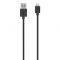 Кабель USB 2.0 Belkin LIGHTNING charge/sync cable 1.2m, Black/Чорний