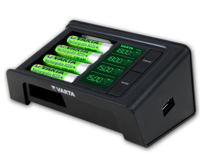 Зарядний пристрій VARTA LCD SMART CHARGER