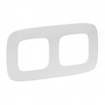 Рамка 2 пости Білий, Valena ALLURE