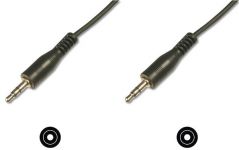 Кабель Digitus Audio connection stereo 3.5mm M/M 1.5m black