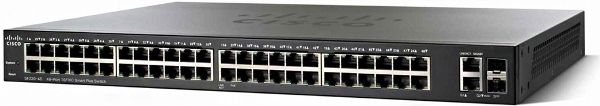 Комутатор Cisco SF220-48 48-Port 10/100 Smart Plus Switch