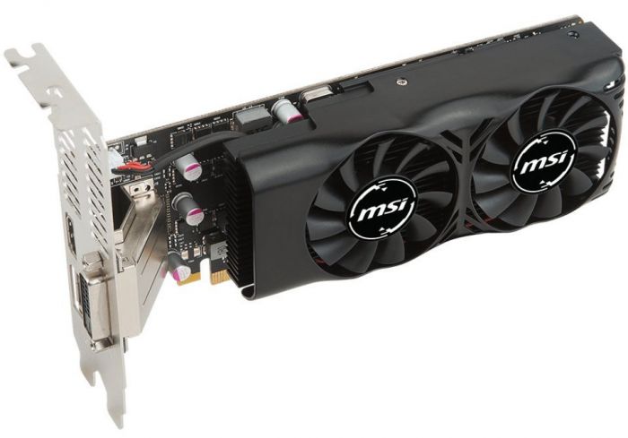 Вiдеокарта MSI GeForce GTX1050TI 4GB DDR5 Low profile