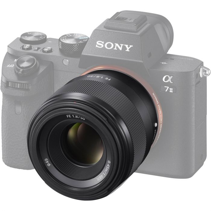 Об'єктив Sony 50mm, f/1.8 для камер NEX FF