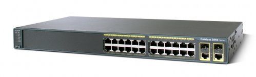 Комутатор Cisco Catalyst 2960 Plus 24 10/100 + 2T/SFP LAN Base