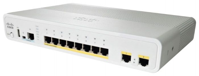 Комутатор Cisco Catalyst 2960C Switch 8 FE PoE 2 x Dual Uplink Lan Base