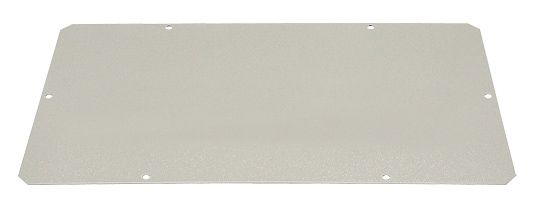 Заглушка ZPAS суцільна 380х210, сірого кольору
