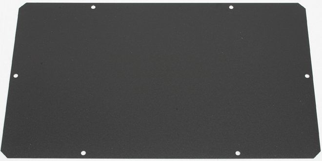 Заглушка ZPAS суцільна 380х210, чорного кольору