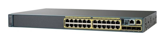 Комутатор Cisco Catalyst 2960-X 24 GigE PoE 370W, 4 x 1G SFP, LAN Base