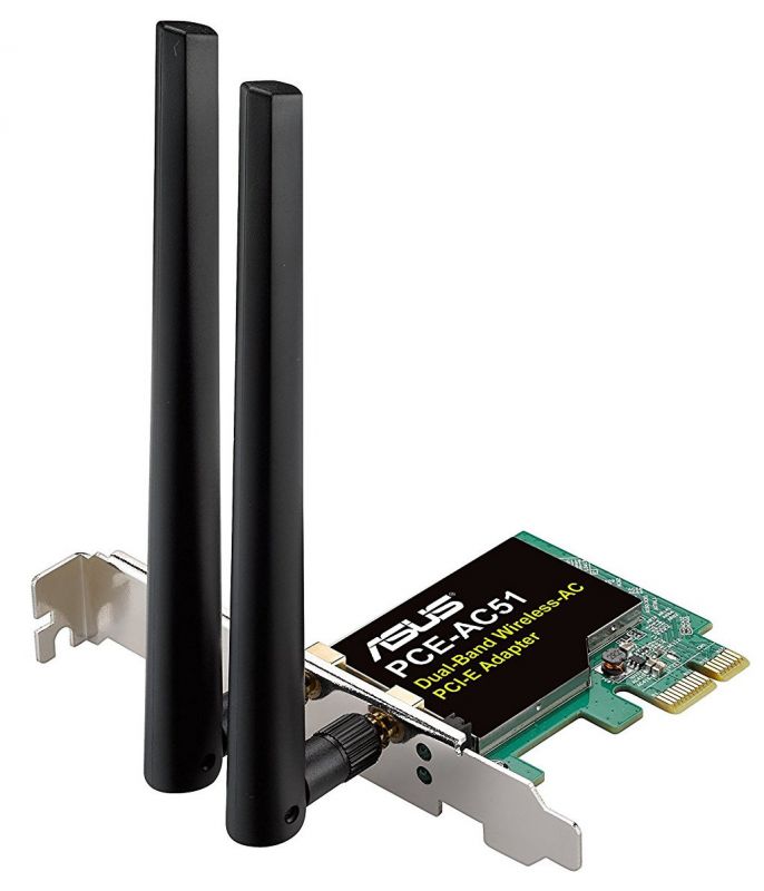 WiFi-адаптер ASUS PCE-AC51 AC750 PCI Express