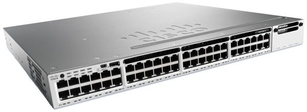 Комутатор Cisco Catalyst 3850 48 Port Data IP Base