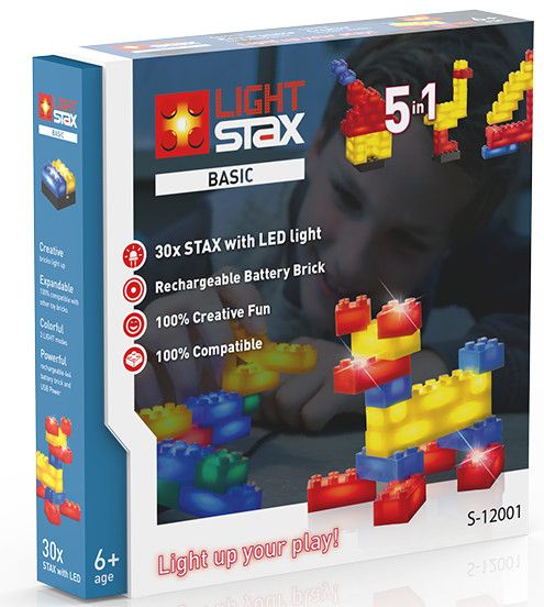 Конструктор LIGHT STAX з LED підсвіткою Basic S12001