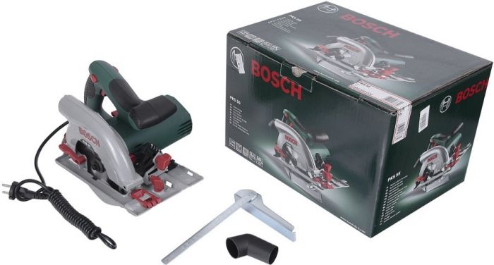 Пила дискова Bosch PKS 55, 1200Вт, 160мм, рез 38 мм