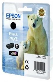 Картридж Epson 26XL XP600/605/700 black pigment (500 стор) new