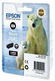 Картридж Epson 26XL XP600/605/700 photo black (400 стор) new
