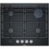 Вбудовувана газова поверхня Bosch PRP6A6D70R - Ш-60см./газ на склі/4 конфорки/чавун/чорний