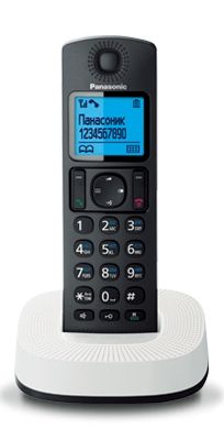 Радіотелефон DECT Panasonic KX-TGC310UC2 Black-White