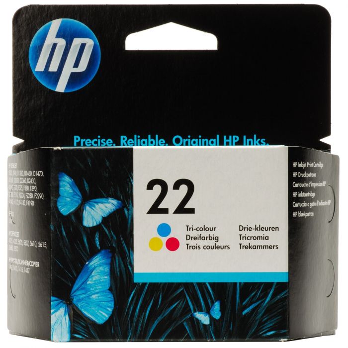 Картридж HP No.22 DJ3920/3940, PSC1410 color, 5 ml