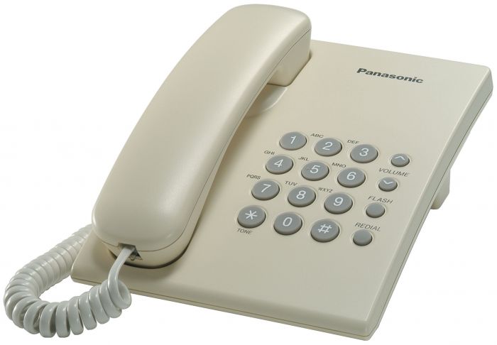 Дротовий телефон Panasonic KX-TS2350UAJ Beige