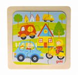 Пазл дерев'яний goki Місто 57499-2