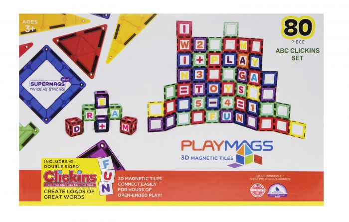 Конструктор Playmags магнітний набір 80 ел. PM170