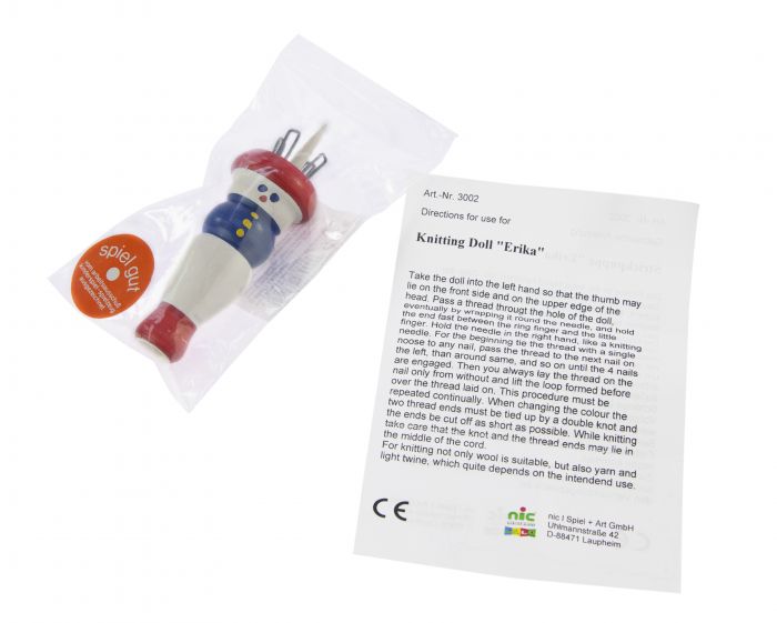 Nic Набір для рукоділля В'язальна машинка лялька NIC3002