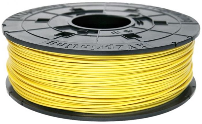 Катушка з ниткою 1.75мм/0.6кг ABS XYZprinting Filament для da Vinci, жовтий