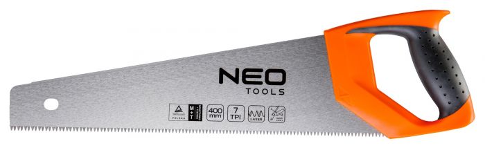 Ножівка по дереву Neo Tools, 400 мм, 7TPI