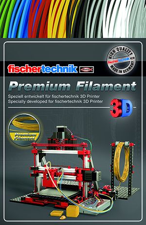 Fishertechnik нитка для 3D принтера жовтий 50 грамм (поліетиленовий пакет)